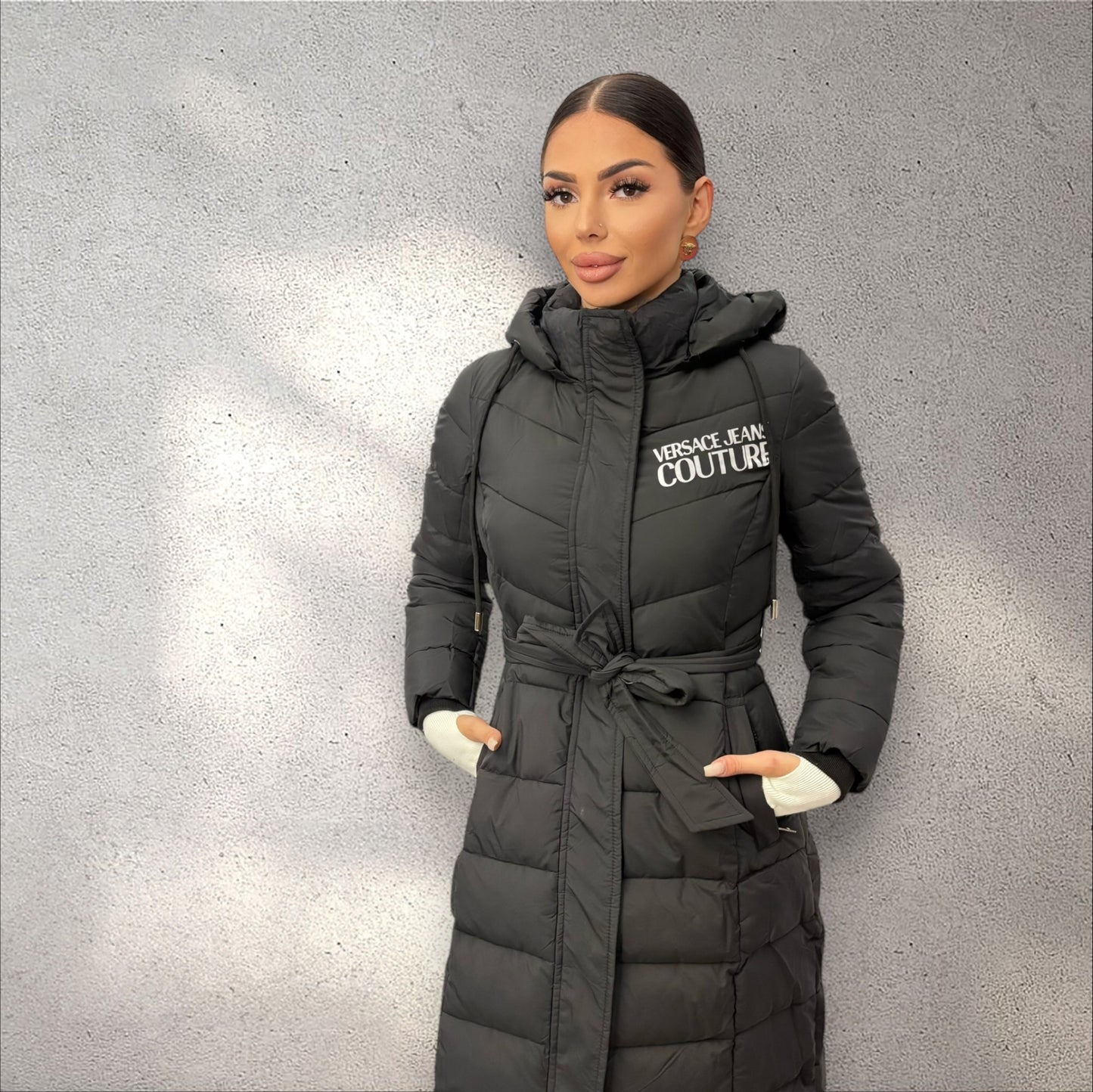 Geaca VJC Lungă Neagră