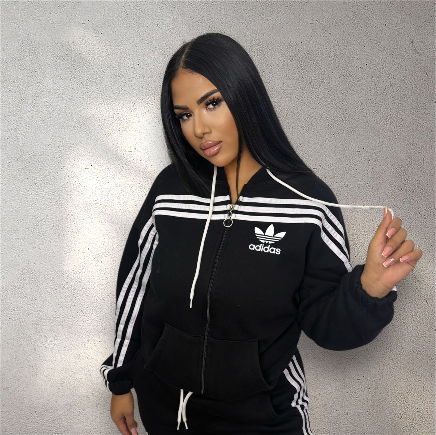 Trening Adi negru fermoar