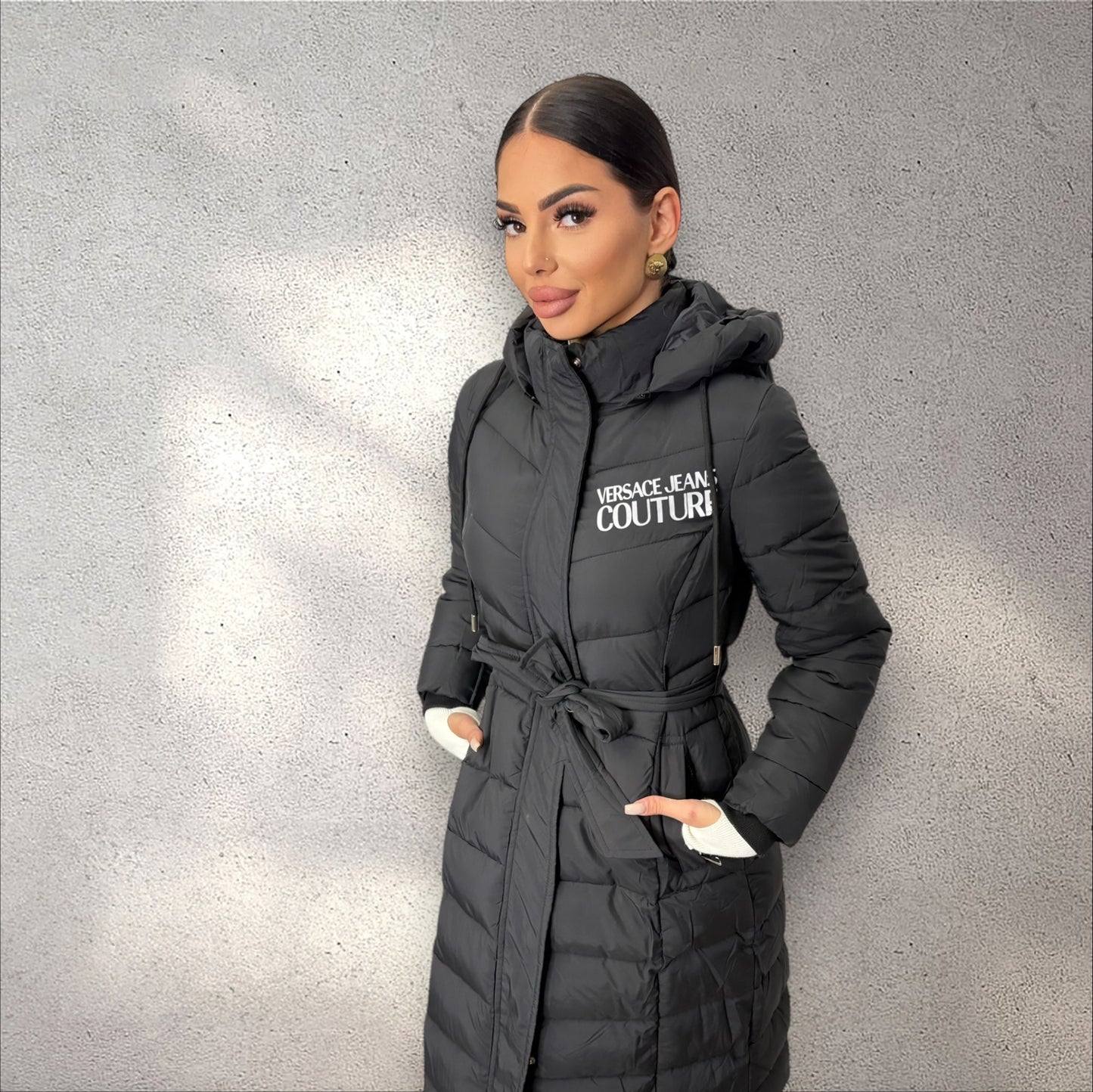 Geaca VJC Lungă Neagră