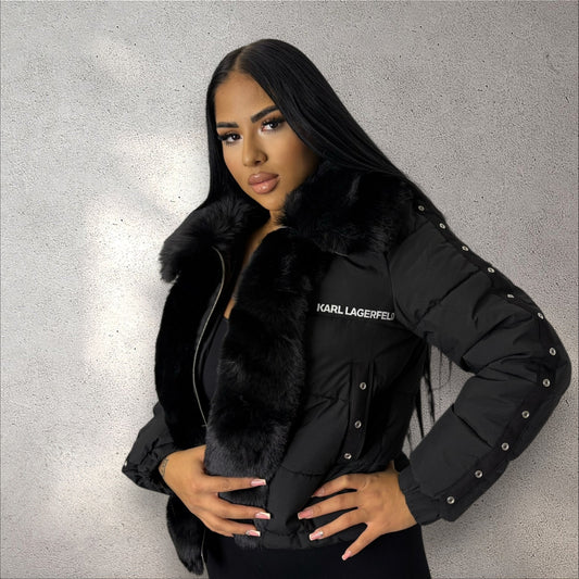 Geaca Krl scurtă blană