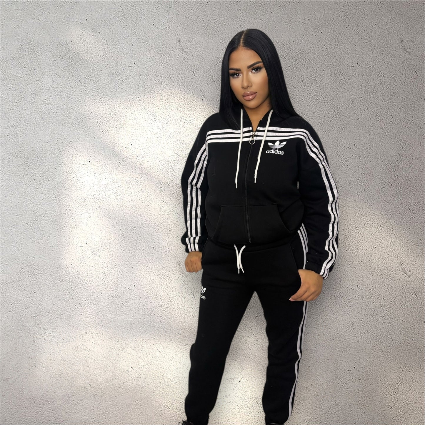 Trening Adi negru fermoar